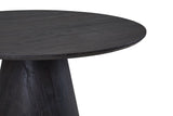 MIKLOS – Table à Manger Décor Brun foncé – 120 cm
