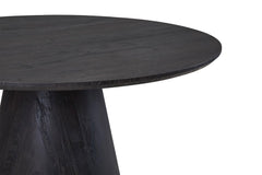 MIKLOS – Table à Manger Décor Brun foncé – 120 cm