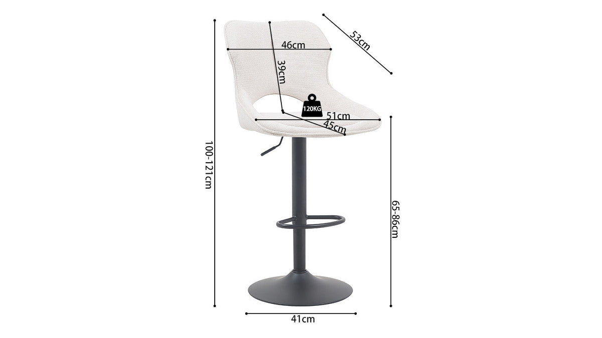 MORI – Chaise de bar