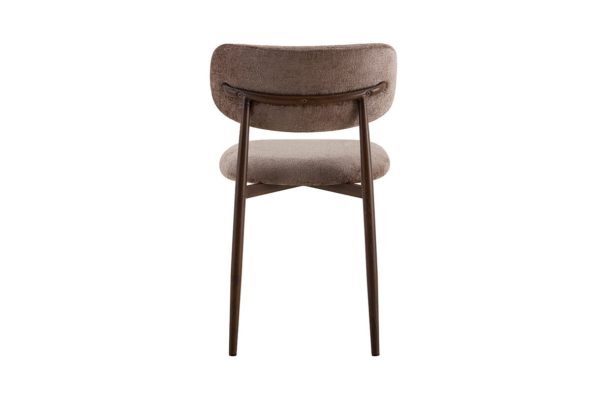 Chaise de Salle à Manger NONYA en Tissu - 48,5 x 53 cm