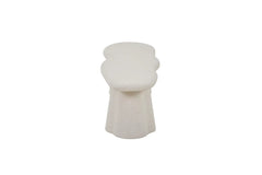 FARO – Meuble TV organique effet ciment – 160 cm