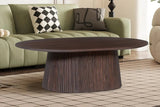 Table Basse Ovale MAYGA en Manguier - 120 cm