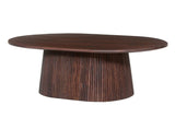 Table Basse Ovale MAYGA en Manguier - 120 cm