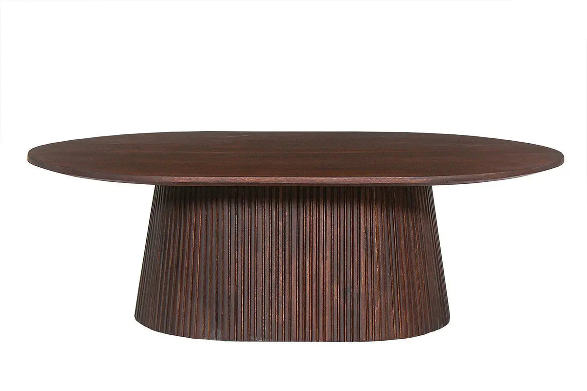 Table Basse Ovale MAYGA en Manguier - 120 cm
