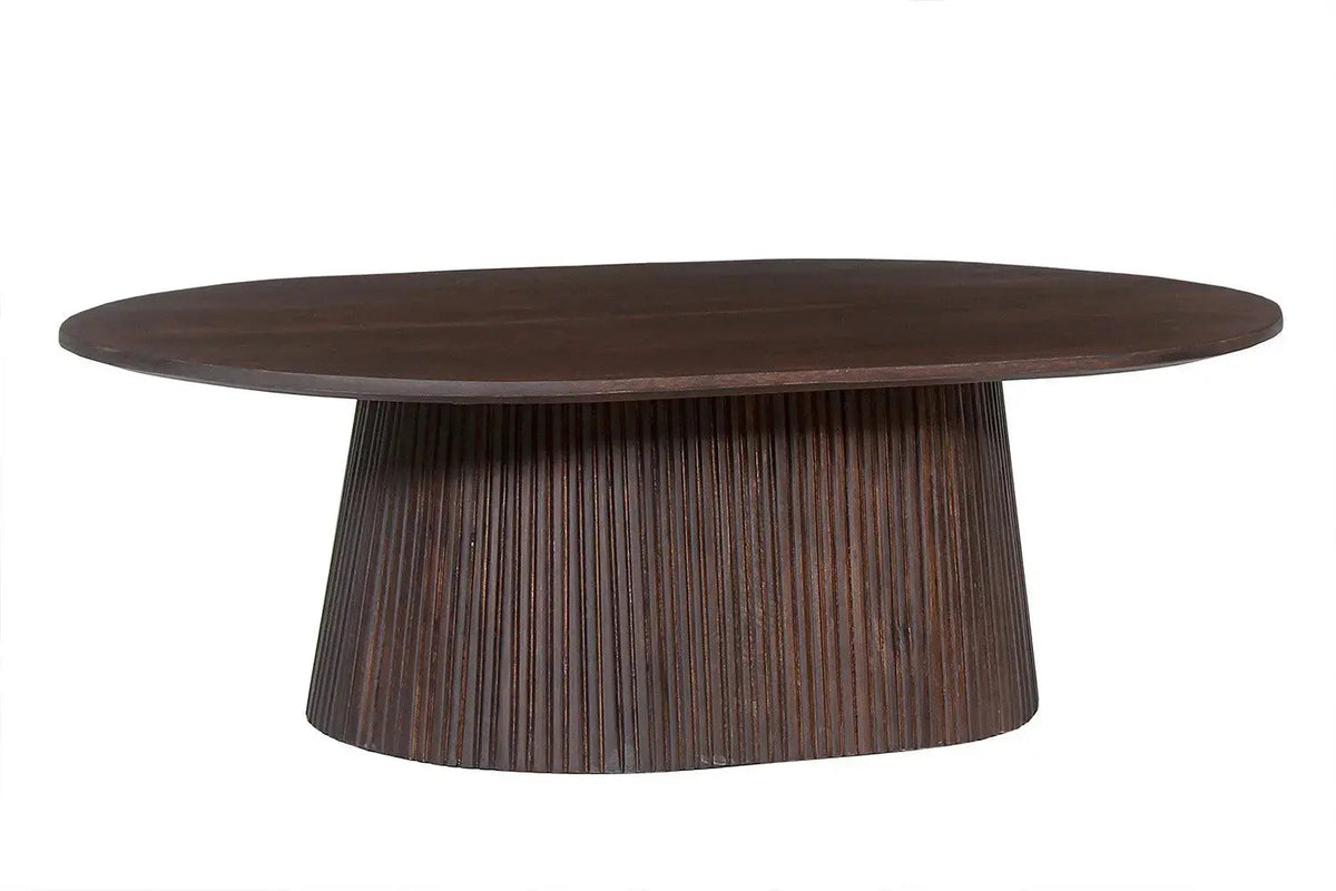 Table Basse Ovale MAYGA en Manguier - 120 cm