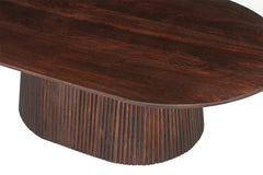 Table Basse Ovale MAYGA en Manguier - 120 cm