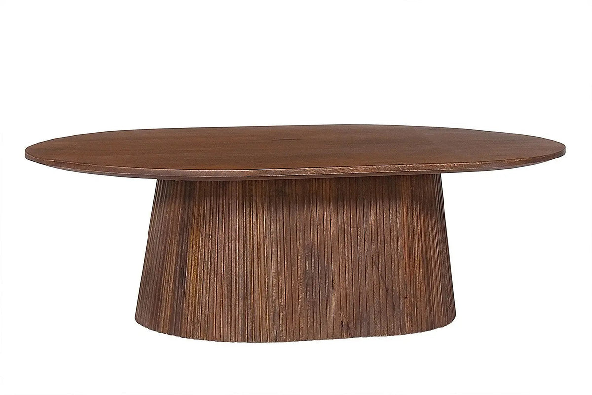 Table Basse Ovale MAYGA en Manguier - 120 cm