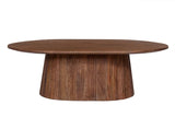 Table Basse Ovale MAYGA en Manguier - 120 cm
