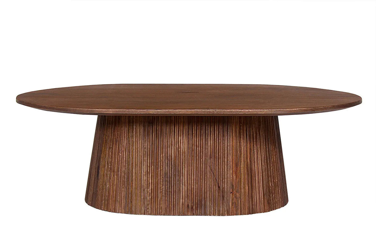 Table Basse Ovale MAYGA en Manguier - 120 cm
