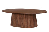 Table Basse Ovale MAYGA en Manguier - 120 cm