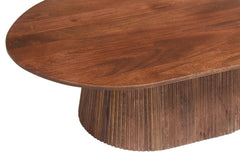Table Basse Ovale MAYGA en Manguier - 120 cm