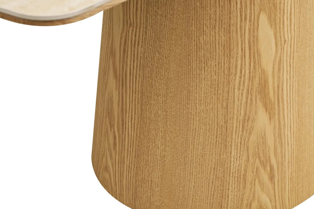 Table Rectangulaire de Salle à Manger Plateau en Céramique NOLI - 90x200 cm