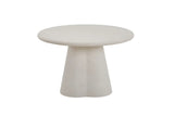 Table Ronde Effet Ciment FARY pour salle à manger - 120 cm