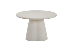 Table Ronde Effet Ciment FARY pour salle à manger - 120 cm
