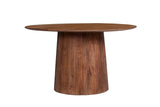 Table à Manger Ronde MAYGA en Manguier - 130 cm