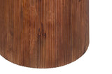 Table à Manger Ronde MAYGA en Manguier - 130 cm