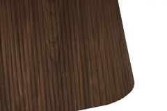 Table basse VEKO Décor Chêne et Plateau Pierre Frittée - 120 x 70 cm
