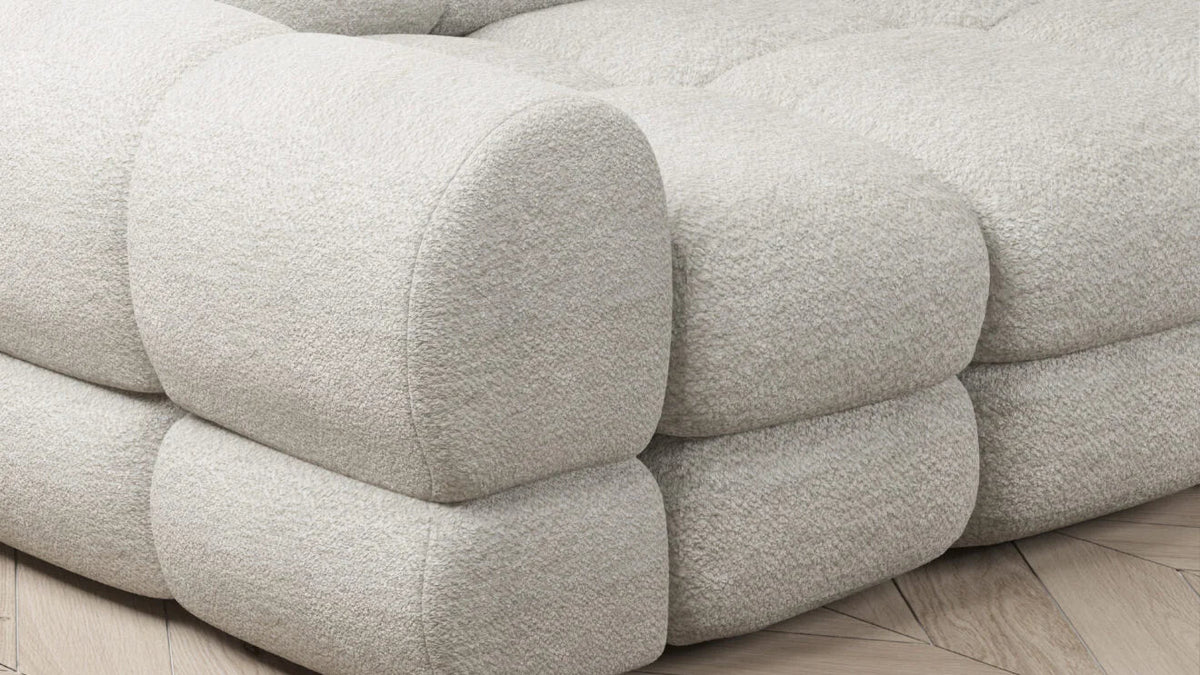 THALES L - Canapé d'angle avec assise électrique et coffre de rangement – 302 x 220 cm