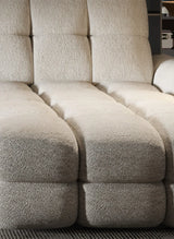 THALES S – Canapé d'angle avec assise électrique et coffre de rangement – 283 x 172 cm