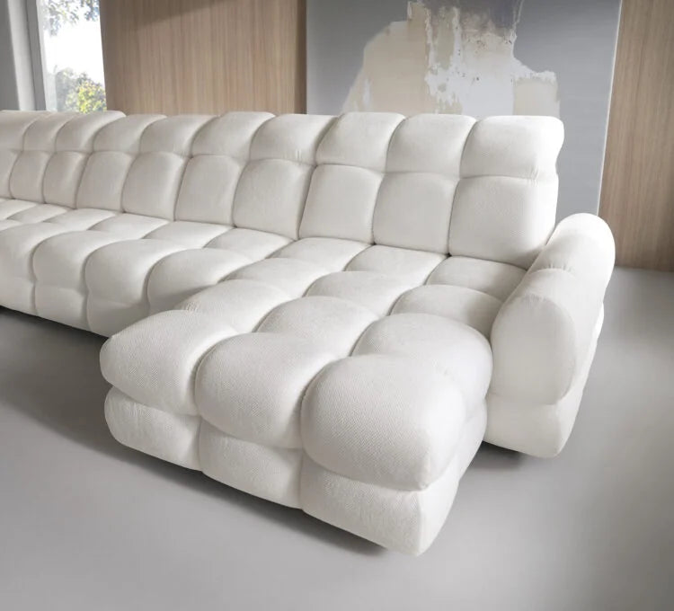 THALES XL – Assise électrique coulissante et coffre de rangement – 400 x 220cm