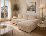 CAROLINA – Canapé d'angle convertible- 270 x 155 cm