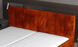 AURORA – Lit Coffre Box Spring avec Matelas Bonell