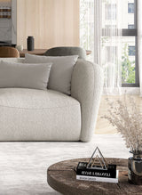 CANDELO L - Canape d'Angle - Mousse HR - 280x218xm