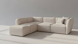 CANDELO L - Canape d'Angle - Mousse HR - 280x218xm