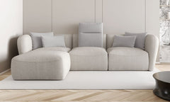 CANDELO MINI – Canapé d'angle modulable – 308 x 172cm