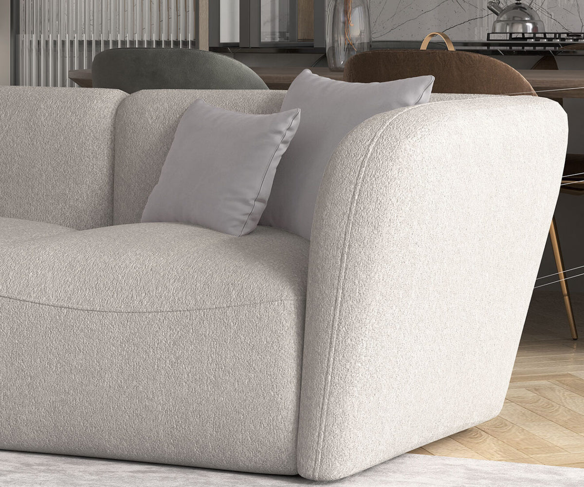 Candelo droit – Canapé droit modulable – 214 x 102 cm