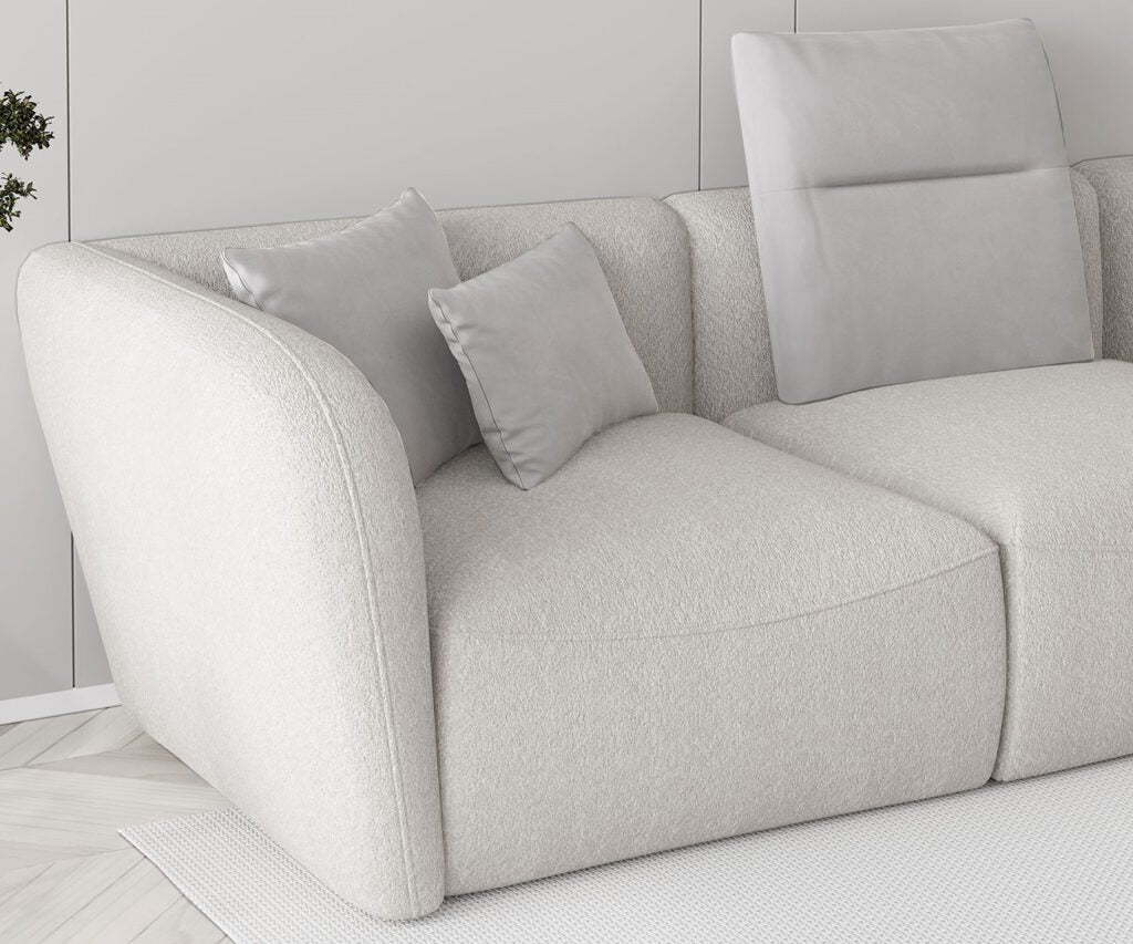 CANDELO MINI – Canapé d'angle modulable – 308 x 172cm
