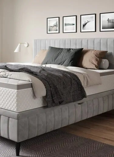 CAYA – Lit coffre avec matelas
