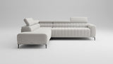 GONDO L – Canapé d'angle convertible avec coffre de rangement