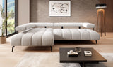 MAGNÉTIQUE L – Canapé d'angle avec assise électrique – 258 x 210cm