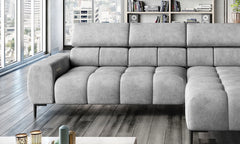 PLAZA L – Canapé d'angle avec assise électrique – 300 x 105cm