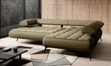 SELEDO L – Canapé d'angle avec assise électrique – 268 x 224cm