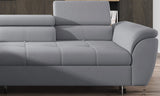 TEMPO – Canapé d'angle convertible avec coffre de rangement