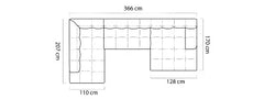 COCOON L – Canapé d'angle