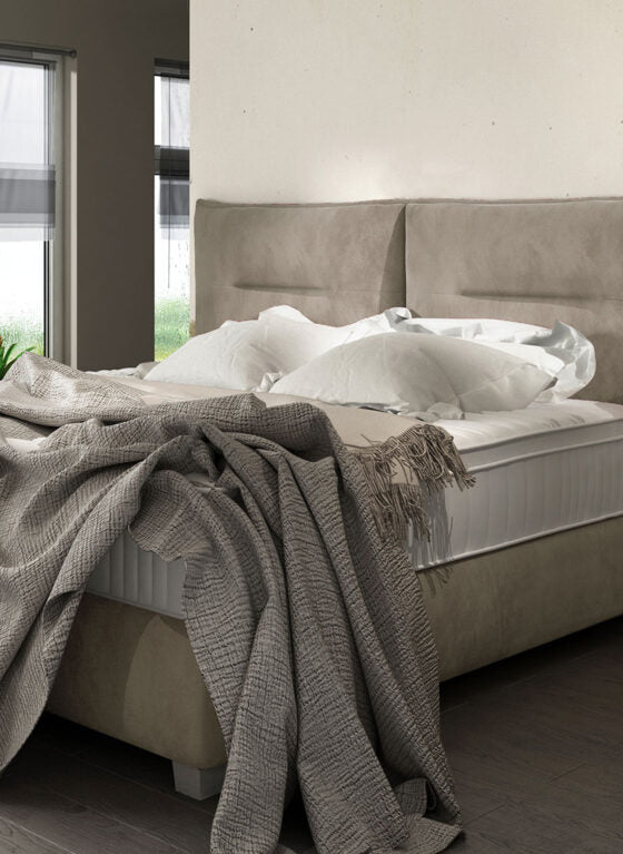 FOG – Lit avec Tête de Lit et Sommier