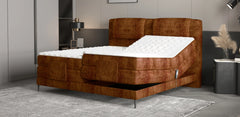 WAVE – Lit Électrique Box Spring avec Matelas à Ressorts