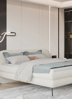 OVO – Lit boxspring avec tête de lit