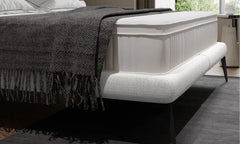 TESSINA – Lit avec Tête de lit et Sommier Sans Matelas