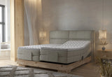 VALSEN – Lit Électrique en Bois Chêne Massif avec Matelas Bonell